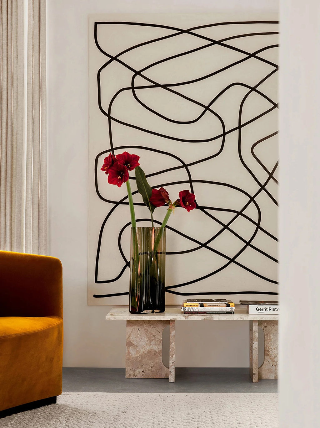 ANDROGYNE LOUNGE TABLE- KUNIS BRECCIA