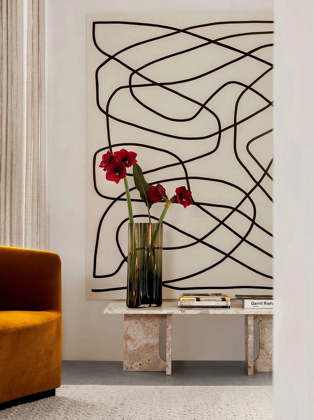 ANDROGYNE LOUNGE TABLE- KUNIS BRECCIA