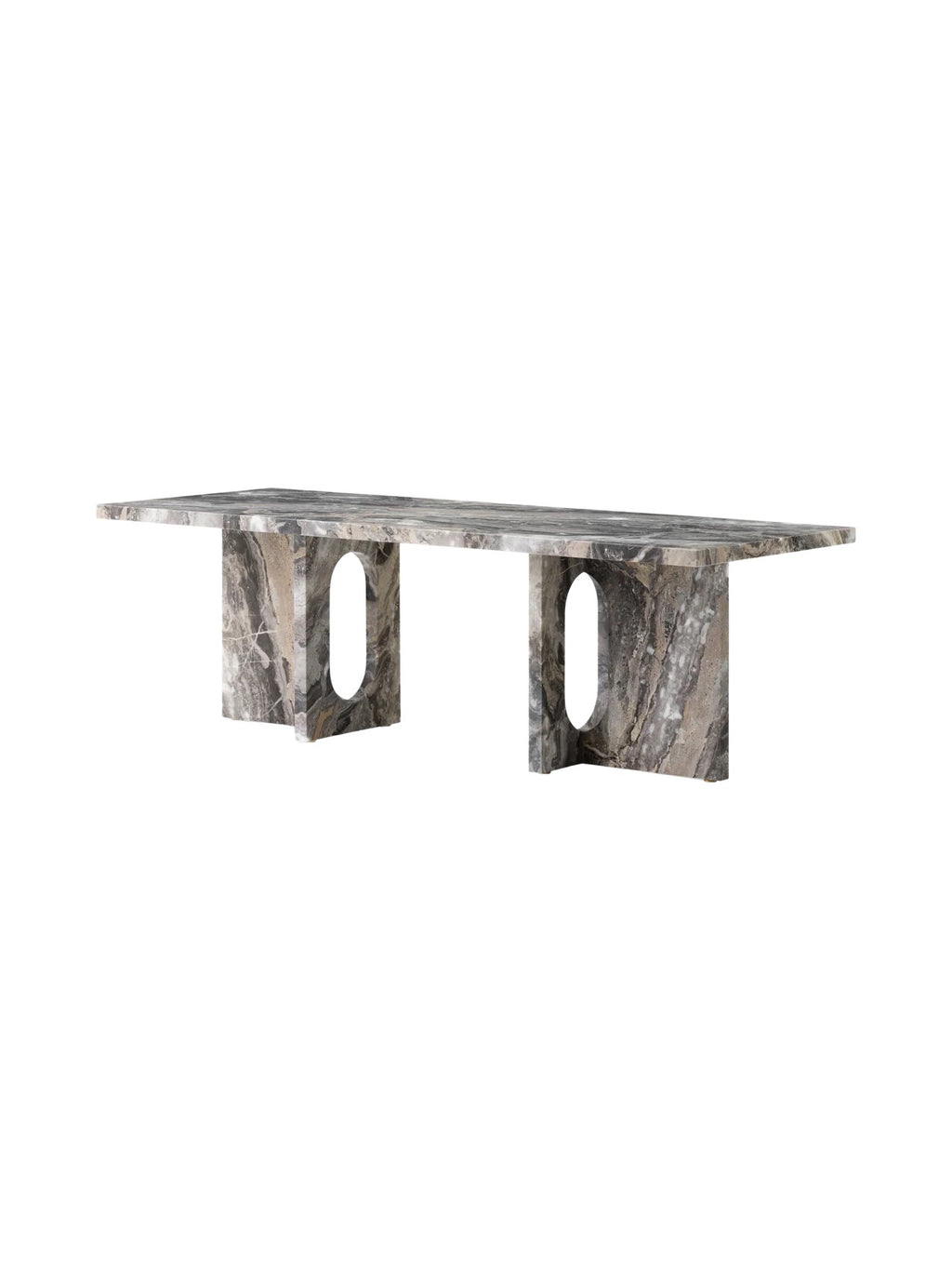 ANDROGYNE LOUNGE TABLE- GREY GALAXY MARBLE
