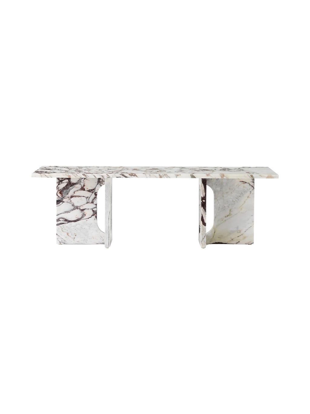 ANDROGYNE LOUNGE TABLE- CALACATTA VIOLA