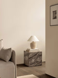 PLINTH CUBIC- GREY GALAXY MARBLE