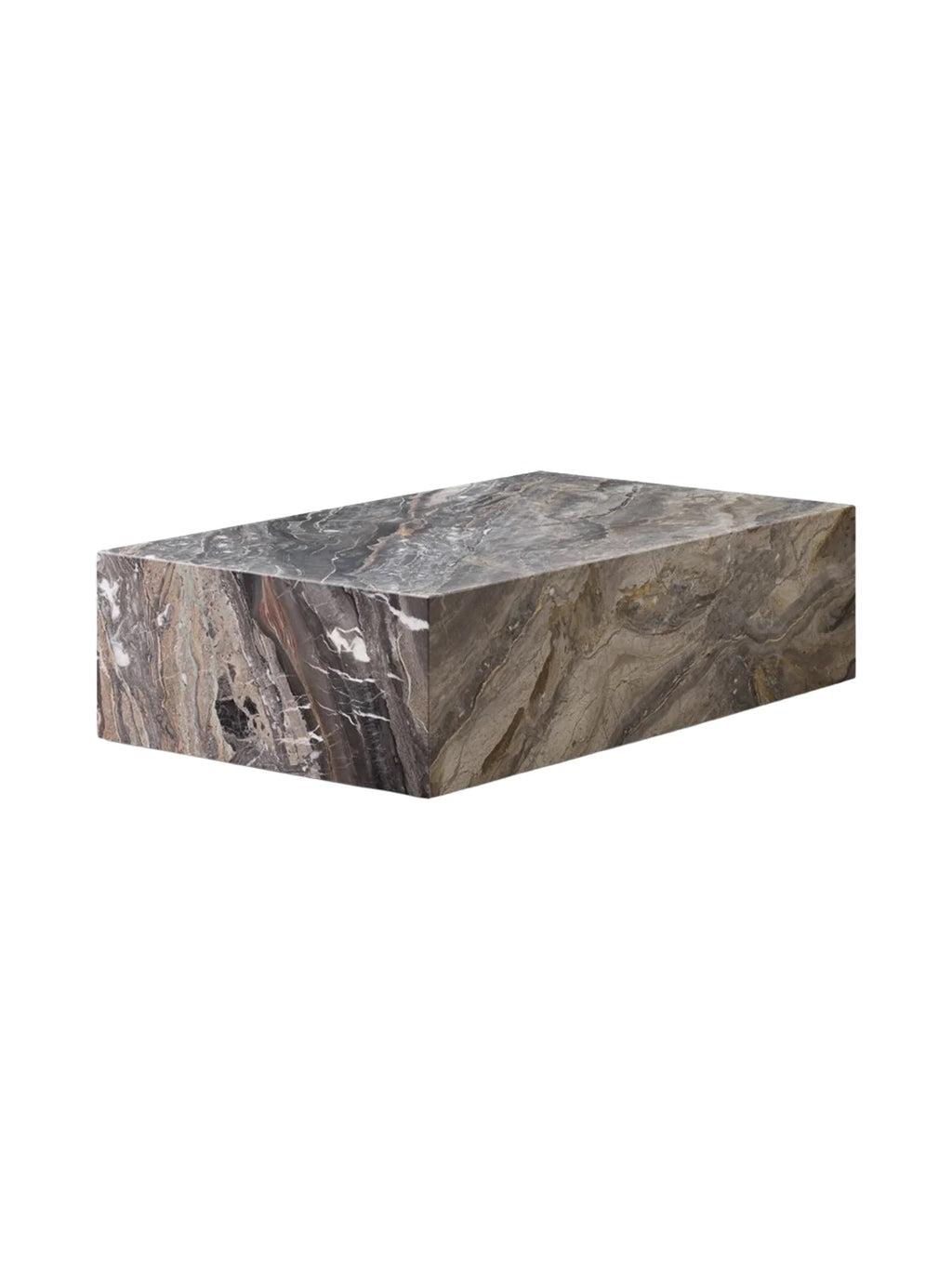 PLINTH LOW- GREY GALAXY MARBLE