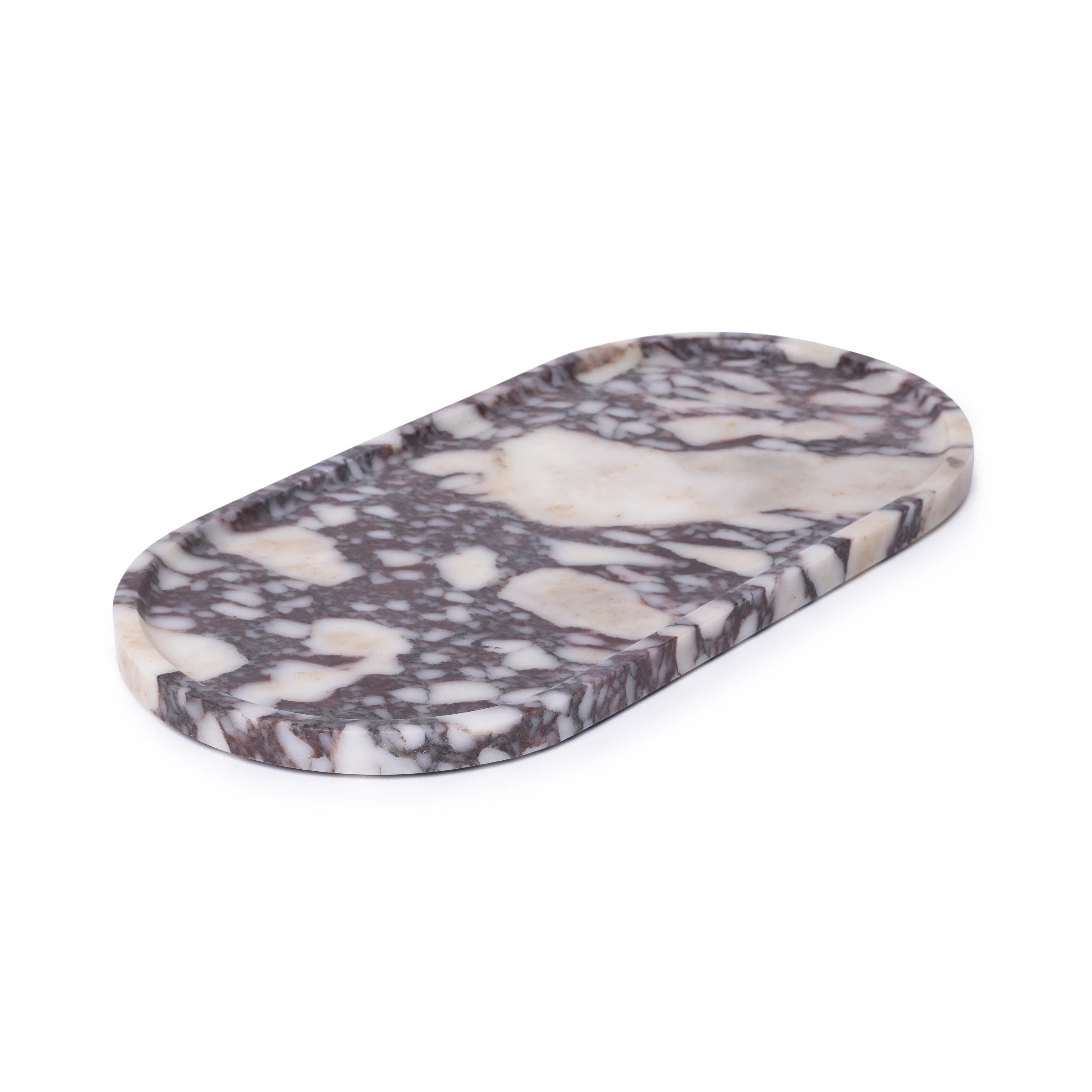 MARMOR OVAL DEKORBRETT 40X20
