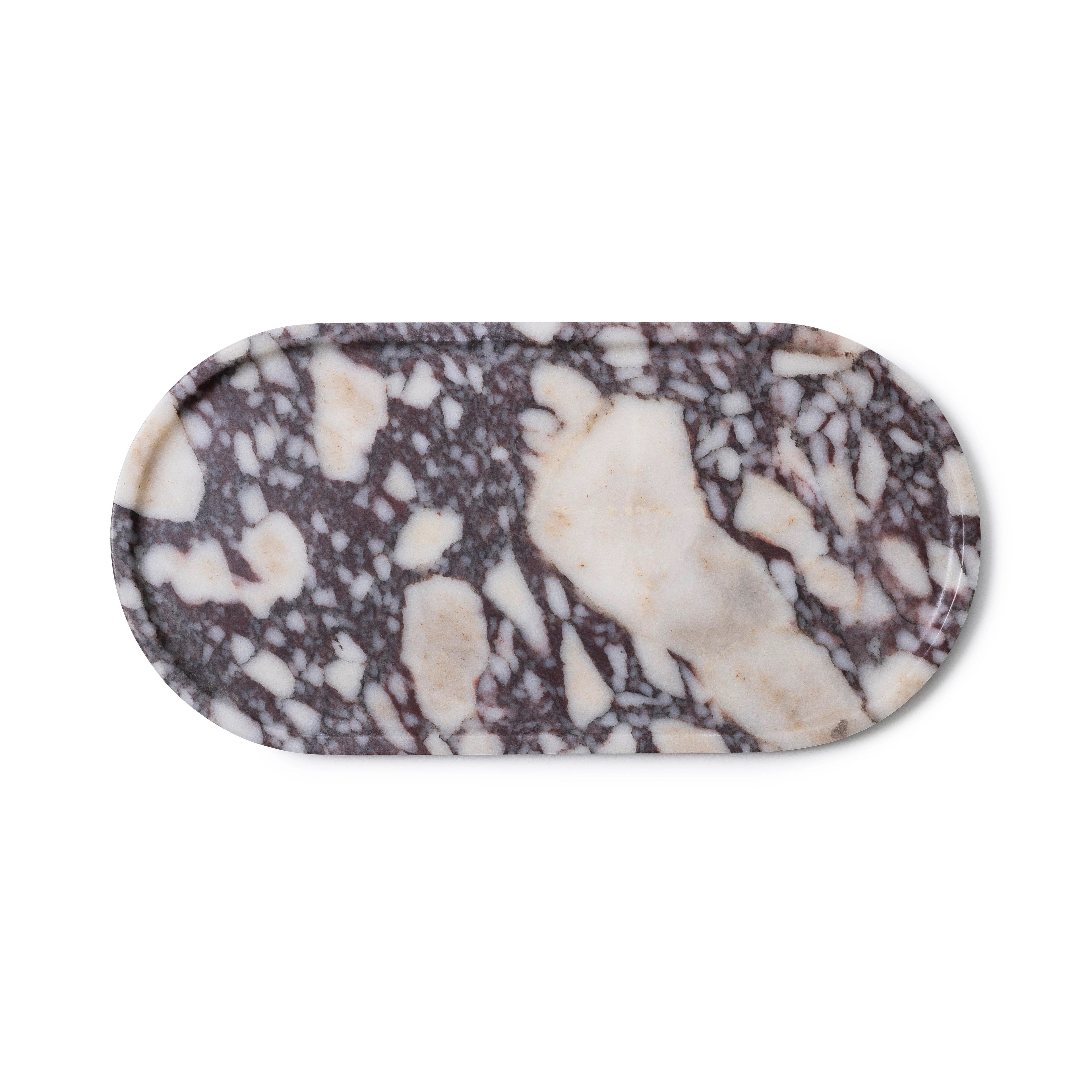 MARMOR OVAL DEKORBRETT 40X20