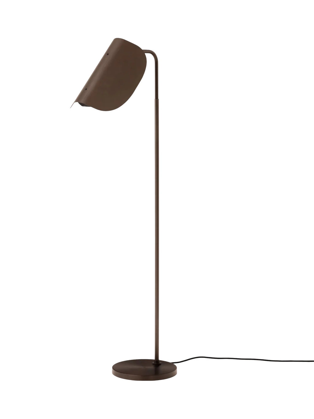 WING FLOOR LAMP - BRONZED ALUMINIUM