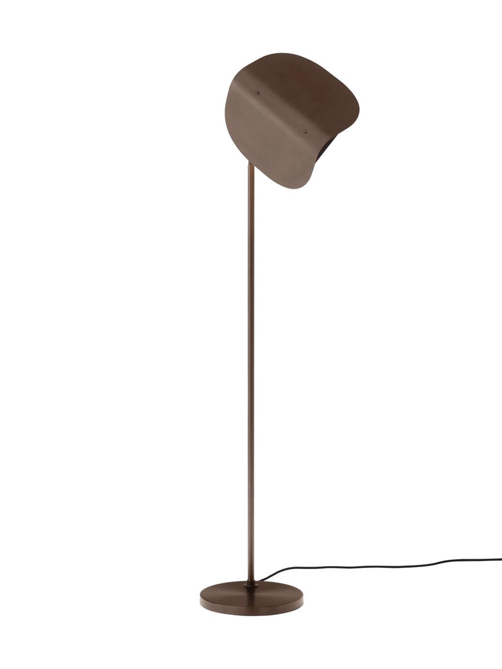 WING FLOOR LAMP - BRONZED ALUMINIUM