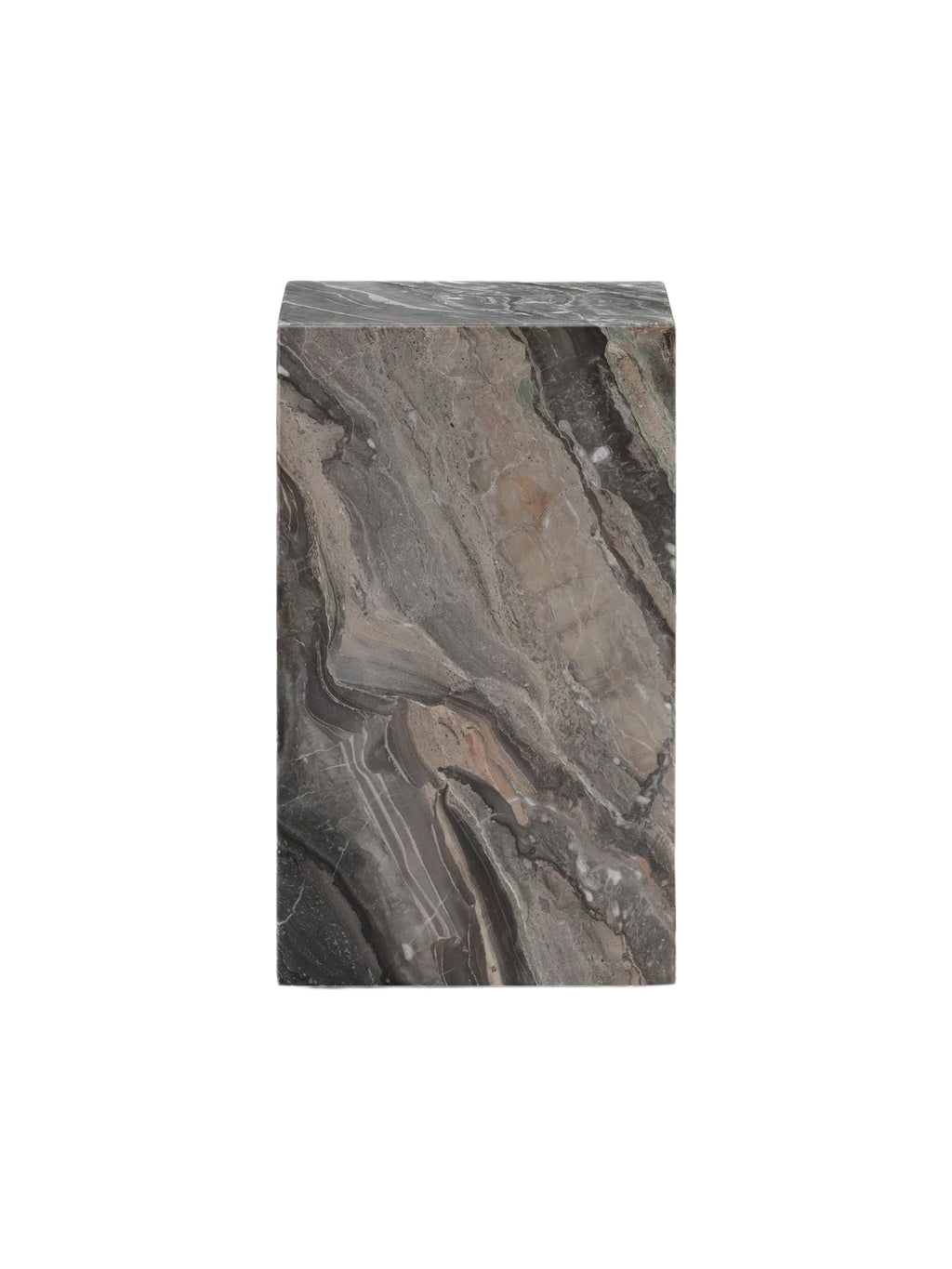 PLINTH TALL - GREY GALAXY MARBLE
