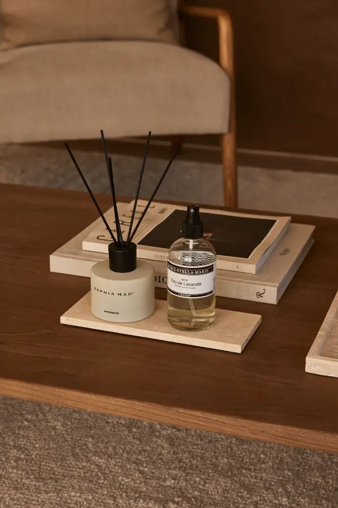 TRAVERTINE DEKORBRETT S 10X25 CM