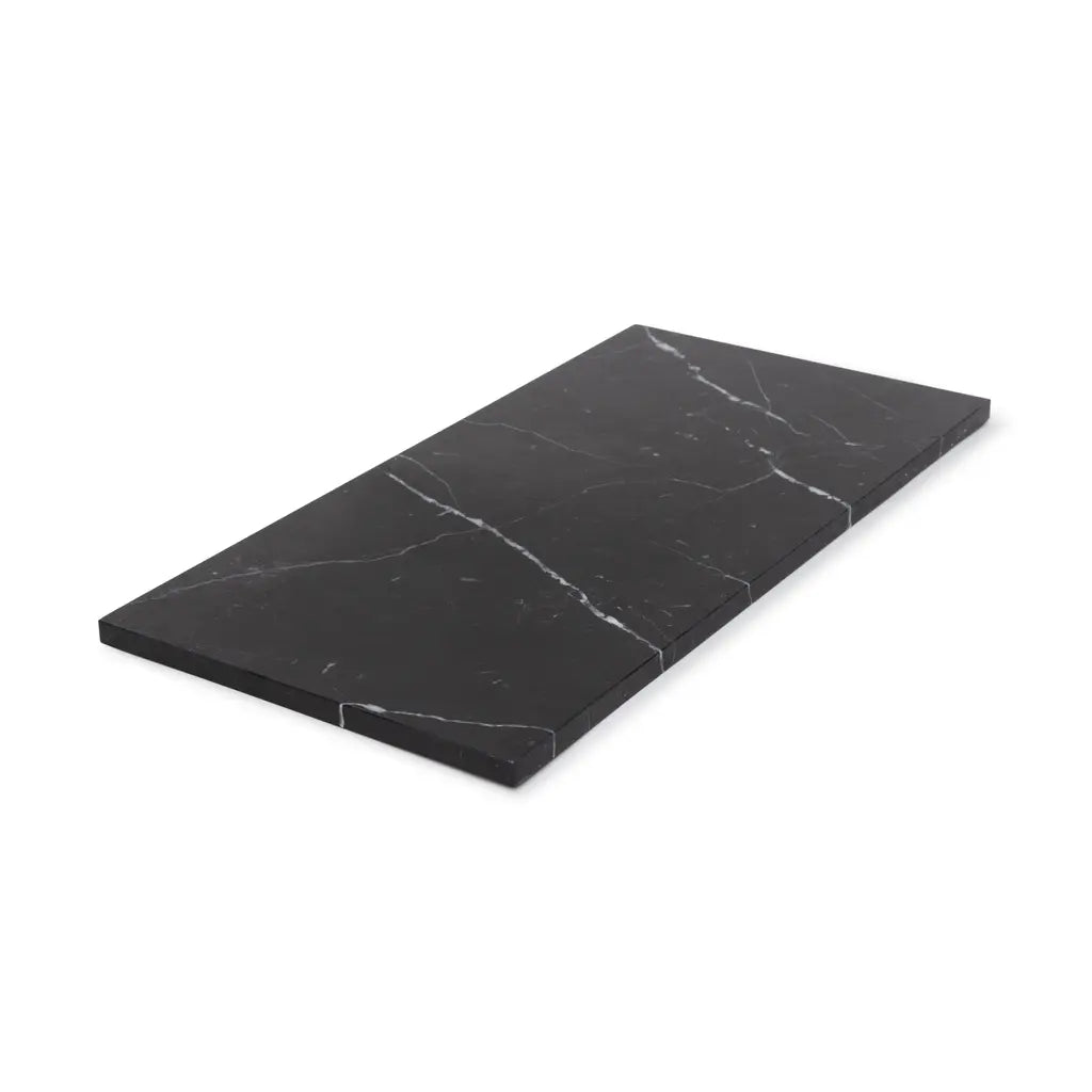 MARMOR DEKORBRETT SORT L 40X20 CM