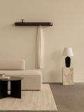EPOCH SHELF WITH RACK - DARK STAINED OAK