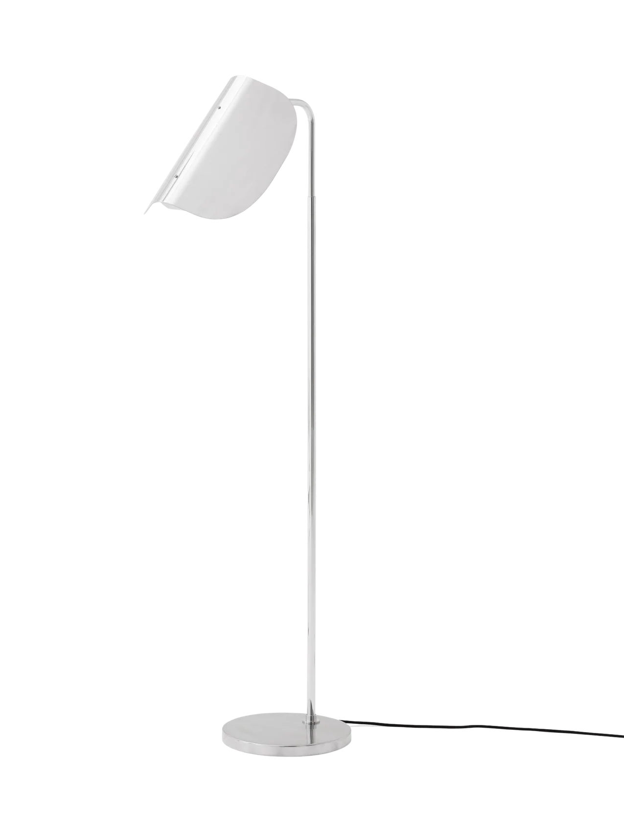 WING FLOOR LAMP - POLISHED ALUMINIUM