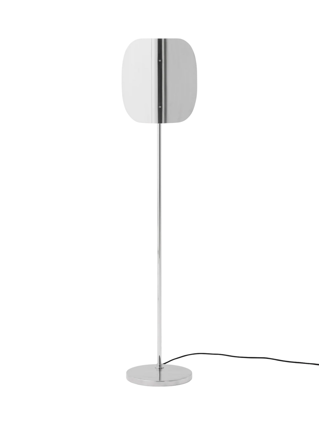 WING FLOOR LAMP - POLISHED ALUMINIUM