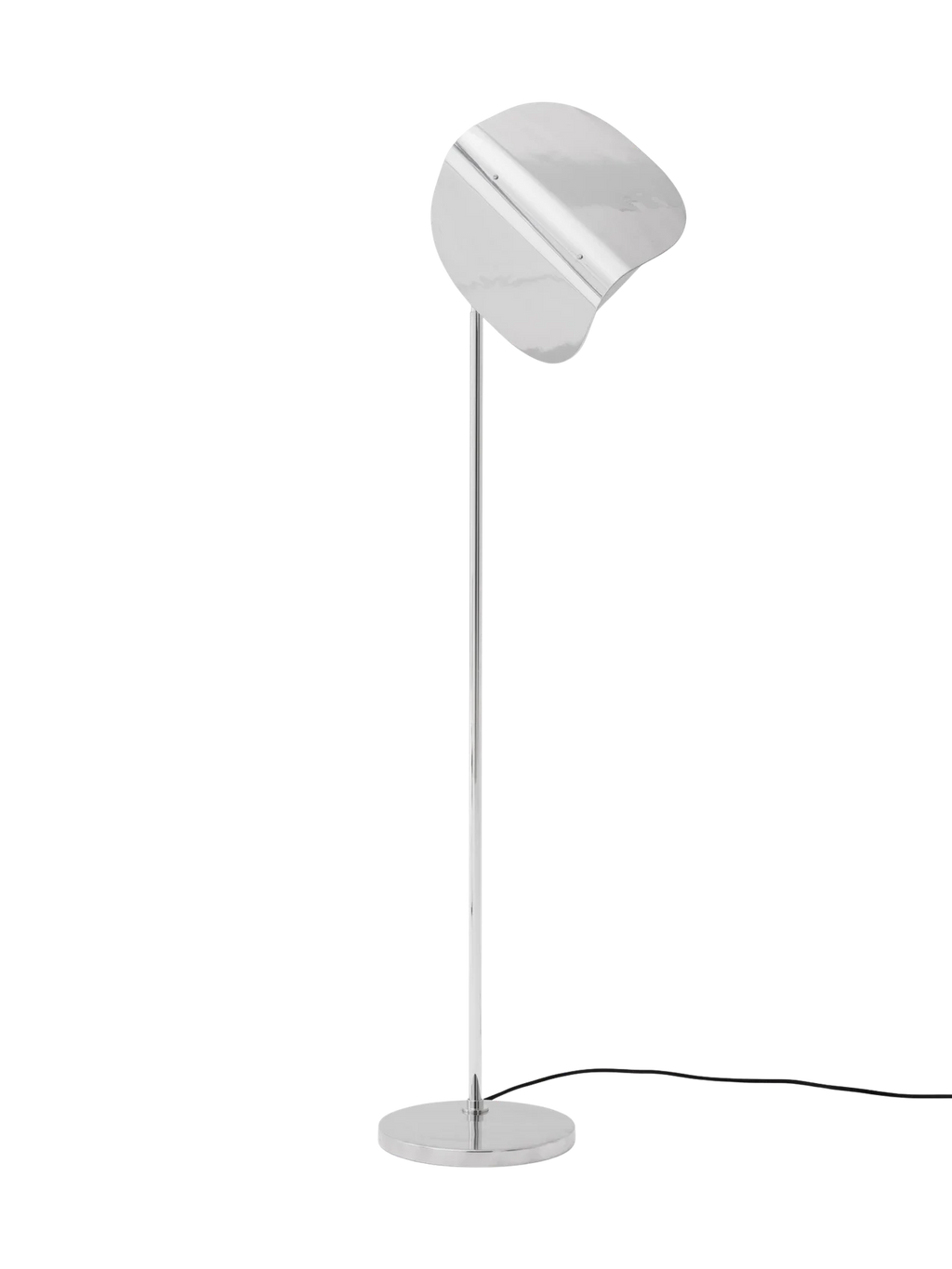 WING FLOOR LAMP - POLISHED ALUMINIUM