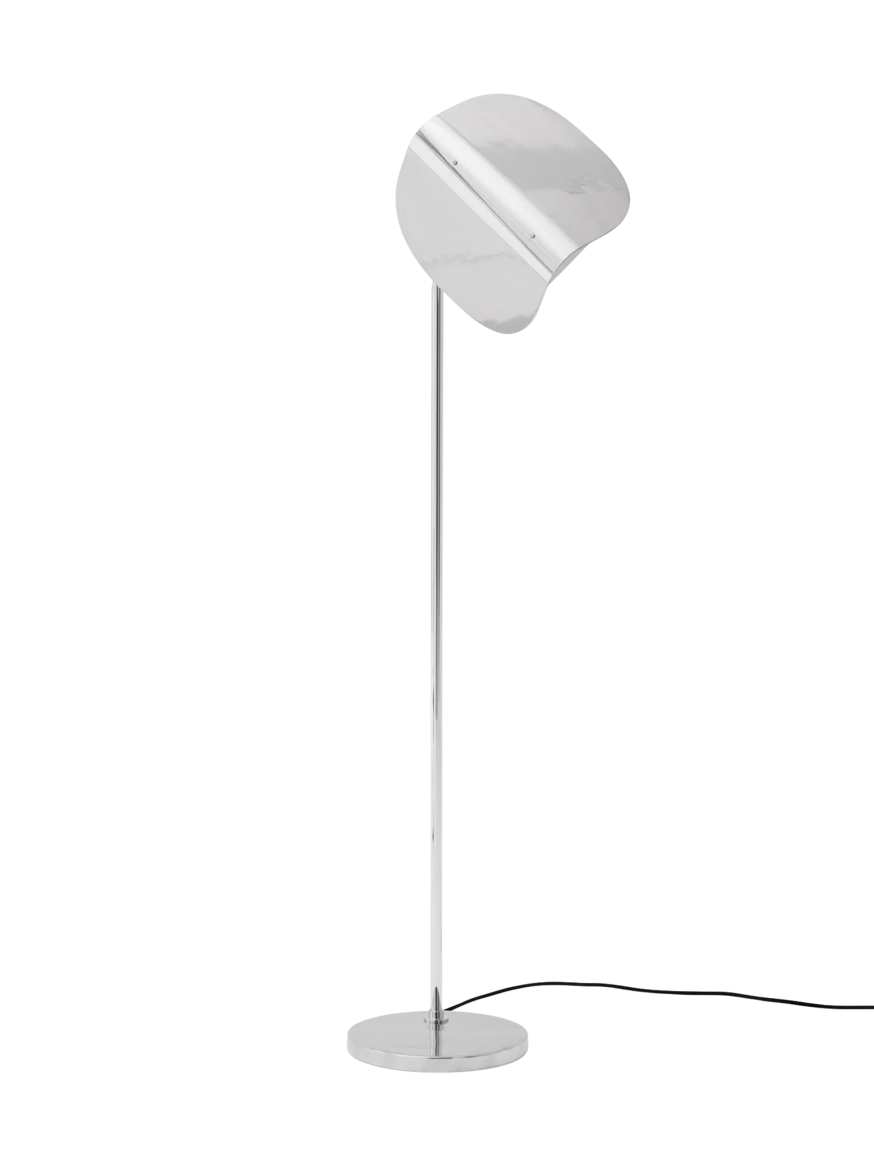 WING FLOOR LAMP - POLISHED ALUMINIUM