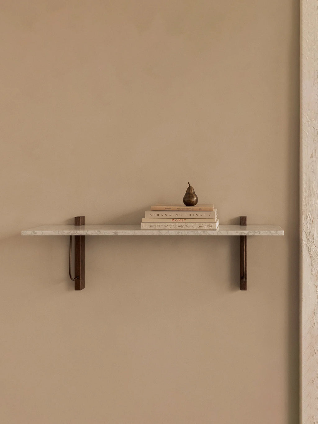 CORBEL SHELF - WHITE MARBLE CARRARA