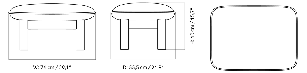 BRASILIA OTTOMAN
