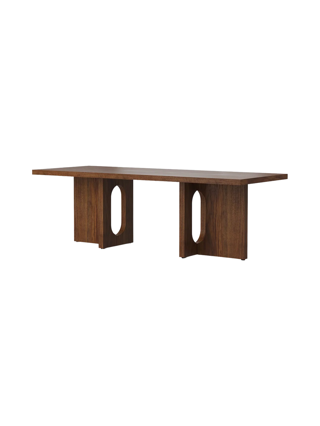 ANDROGYNE LOUNGE TABLE - WALNUT