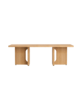 ANDROGYNE LOUNGE TABLE - NATURAL OAK
