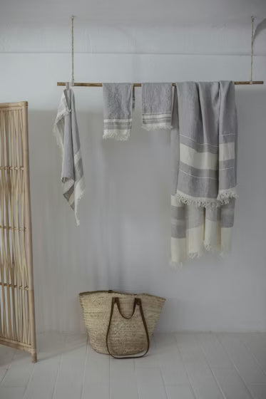 GENT STRIPE - THE BELGIAN TOWEL GUEST TOWEL
